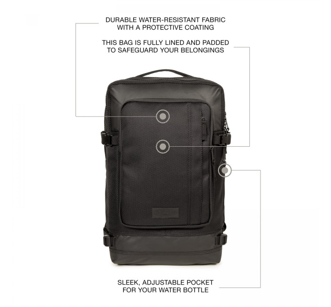 Рюкзак Eastpak Tecum L Чорний One size (7dEK00092D80W One size)
