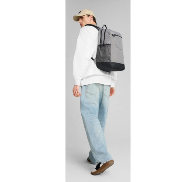 Рюкзак Puma BUZZ HEATHER Backpack 28L сірий Уні 47,5х28х20 см 091350-01