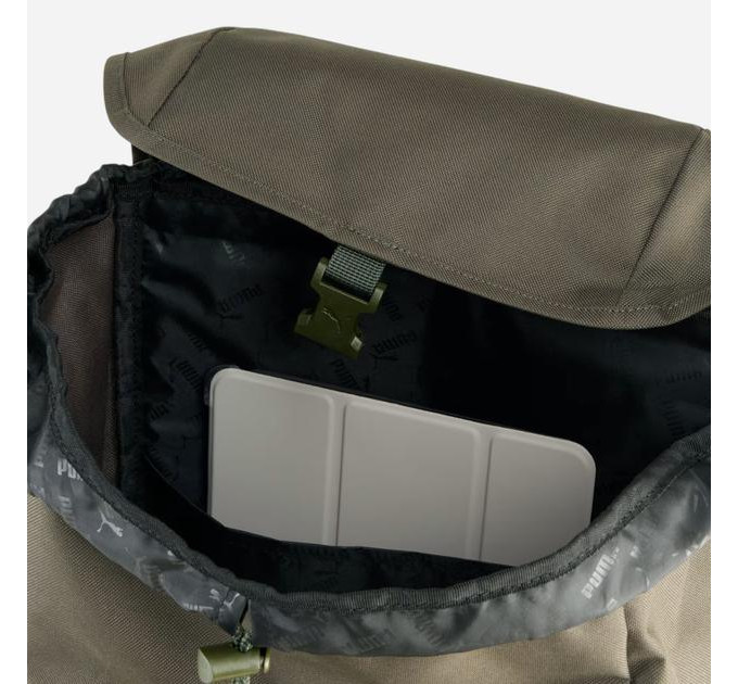 Рюкзак Puma PHASE HOODED Backpack 20L зелений Діт 46,5 x 27 x 19,5 см 091736-09