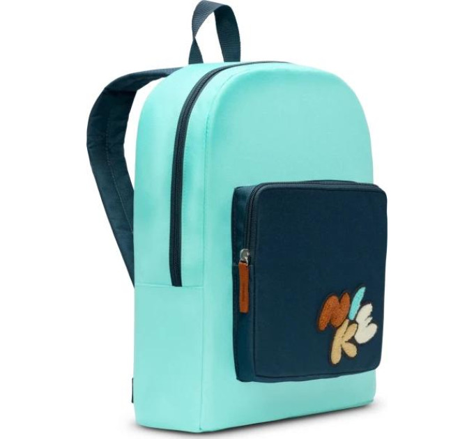 Рюкзак Nike Y NK CLASSIC BKPK - BUBBLE 16L бірюзовий Діт 38x28x13 см FZ7254-300