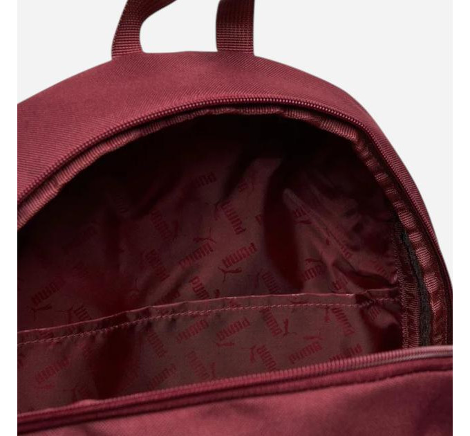 Рюкзак Puma PHASE PATCH Backpack 20L бордовий Діт 44 х 38 х 14 см 091730-20