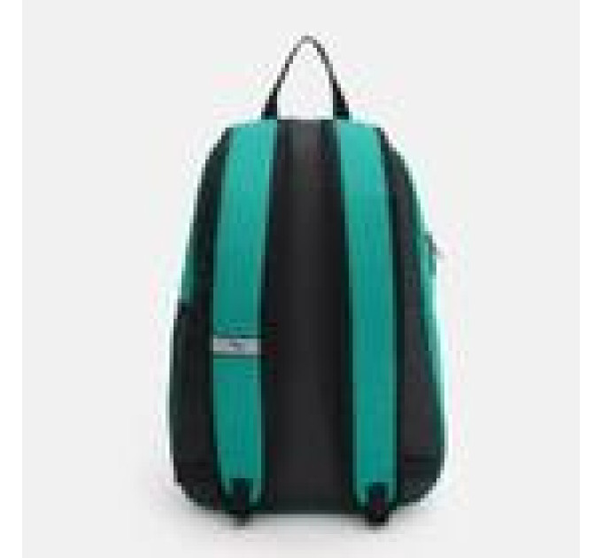 Рюкзак Puma teamGOAL Backpack Core 17L Чорний, Зелений Уні 28x14x43 см (090238-04)
