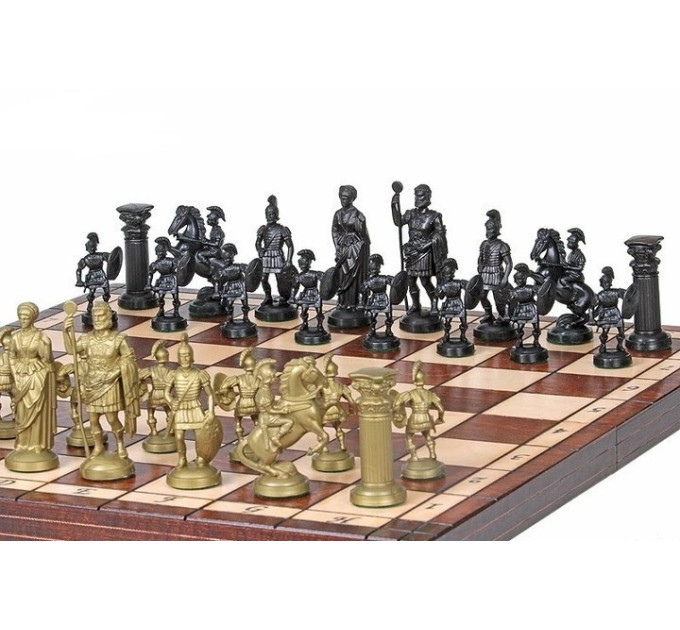 Шахи MADON Спартанські коричневий, бежевий Уні 48х48см арт 139