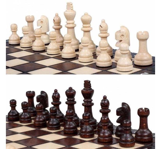 Шахи MADON Шкільні коричневий, бежевий Уні 27х27см арт 154