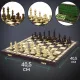 Елітні дерев'яні шахи турнірні з обтяжувачем для змагань подарункові 40,5 х 40,5 см Madon Jupiter (99)
