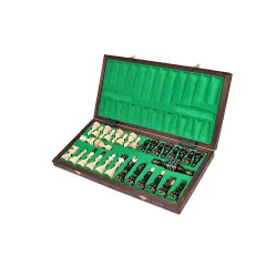 Великі шахи Індійські подарункові 54 на 54 см Натуральне дерево MADON INDYYSKIE (119)