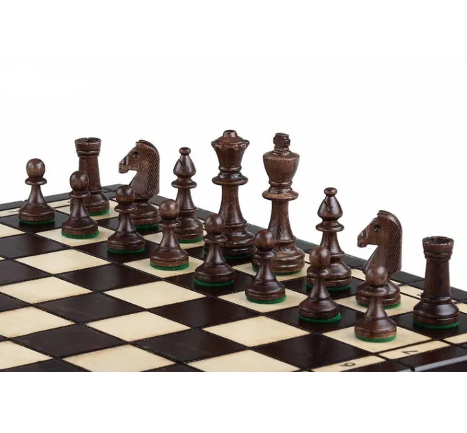 Великі шахи ОЛІМПІЙСЬКІ Натуральне дерево сувенірні 42 на 42 см MADON OLIMP (122)