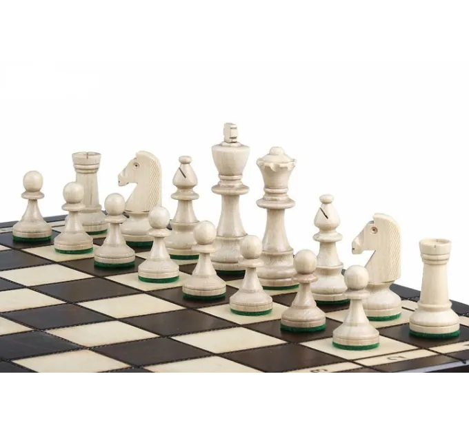 Великі шахи ОЛІМПІЙСЬКІ Натуральне дерево сувенірні 42 на 42 см MADON OLIMP (122)