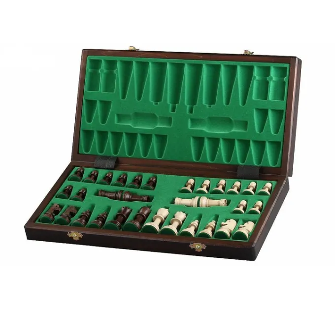 Великі шахи ОЛІМПІЙСЬКІ Натуральне дерево сувенірні 42 на 42 см MADON OLIMP (122)