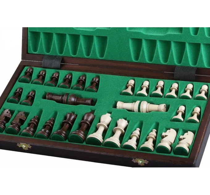 Великі шахи ОЛІМПІЙСЬКІ Натуральне дерево сувенірні 42 на 42 см MADON OLIMP (122)