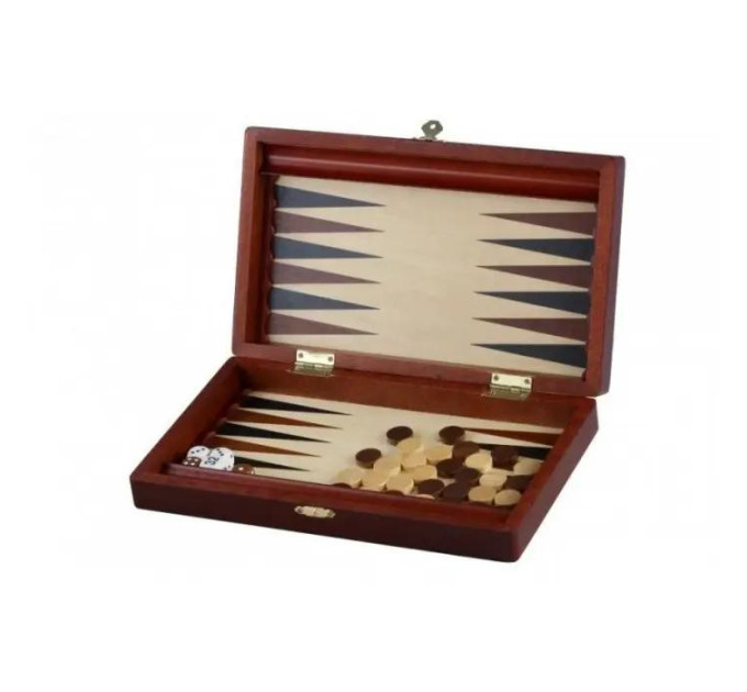 Нарди Madon BACKGAMMON MALE чорний, коричневий, бежевий Уні 28х33 см MD182