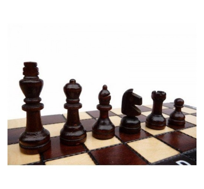 Шахи MADON Магнітні шкільні коричневий, бежевий Уні 27х27см 140S