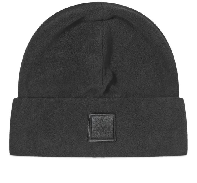 Шапка Rains Fleece Beanie T1 Чорний One size (7d20160-01)
