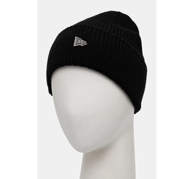 Шапка New Era NE WIDE BEANIE Чорний One Size (7d60565447)