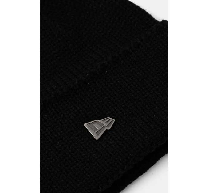 Шапка New Era NE WIDE BEANIE Чорний One Size (7d60565447)