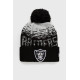 Шапка New Era NEW ERA NFL LAS VEGAS RAIDERS POM BEANIE HAT Різнокольоровий One Size (7d12122720)