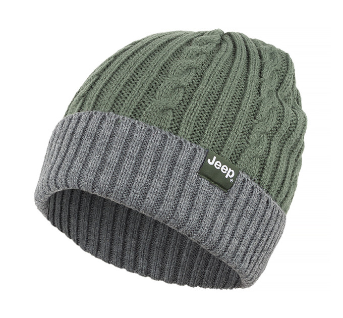 Чоловіча Шапка JEEP TWISTED TRICOT HAT J22W Різнокольоровий One size (O102602-E857)