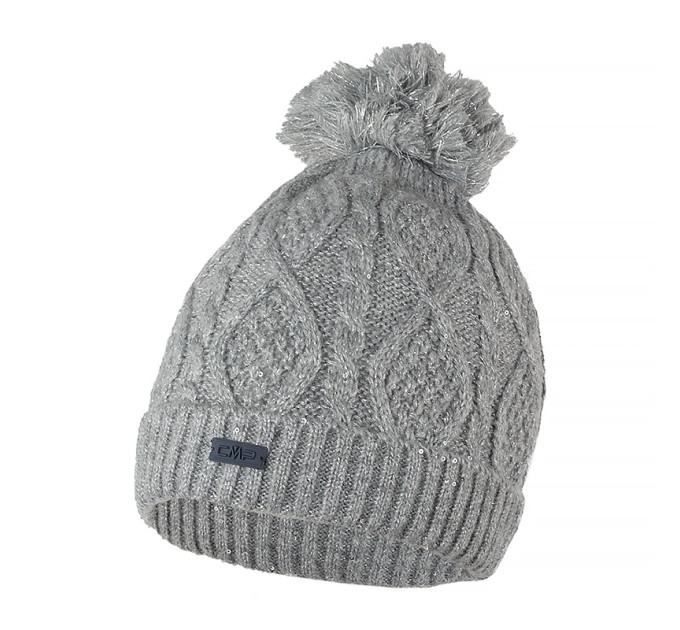 Жіноча Шапка CMP WOMAN KNITTED HAT Сірий One size (5505608-U510)