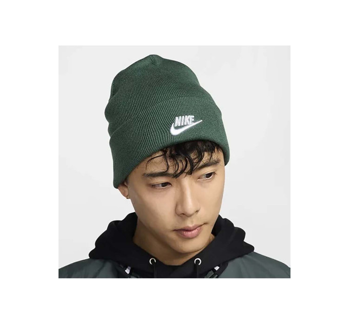 Шапка Nike U NK PEAK BEANIE TC FUT F24 L Зелений One Size (7dHF0186-323 One Size) Шапка Nike U NK PEAK BEANIE TC FUT F24 L Зелений One Size (7dHF0186-323 One Size)