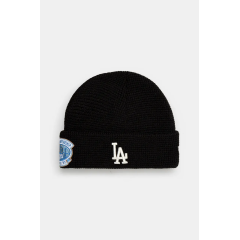 Шапка New Era SHORT BEANIE LA DODGERS Чорний One Size (7d60565433)