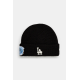 Шапка New Era SHORT BEANIE LA DODGERS Чорний One Size (7d60565433)