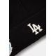 Шапка New Era SHORT BEANIE LA DODGERS Чорний One Size (7d60565433)