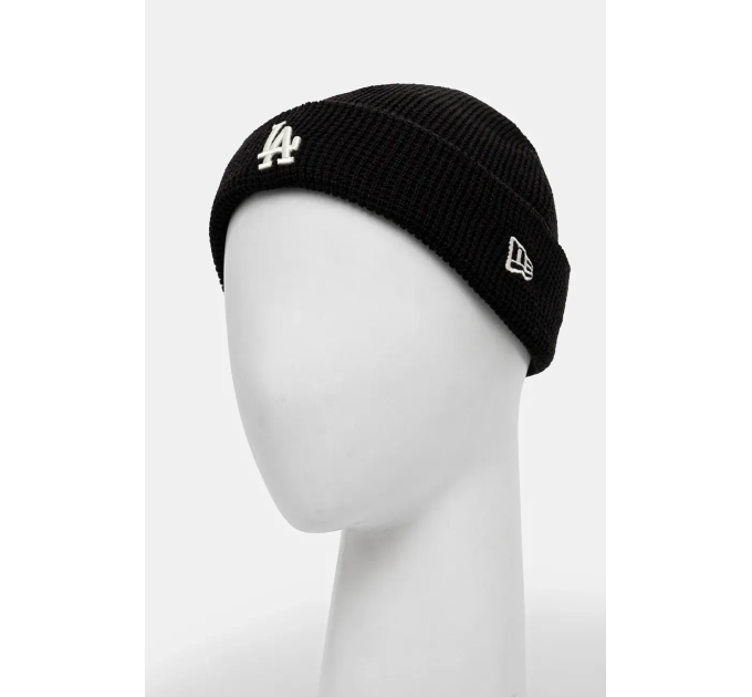 Шапка New Era SHORT BEANIE LA DODGERS Чорний One Size (7d60565433)