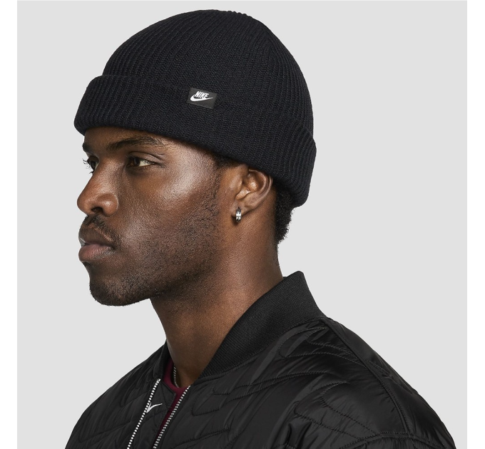 Шапка Nike U TERRA BEANIE SC FUT365 Чорний One Size (7dHF0176-010)