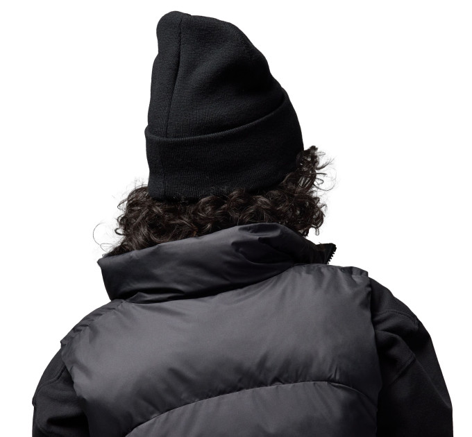 Шапка Jordan U PEAK BEANIE SATN LINED ESS Чорний One Size (7dHJ3224-010)