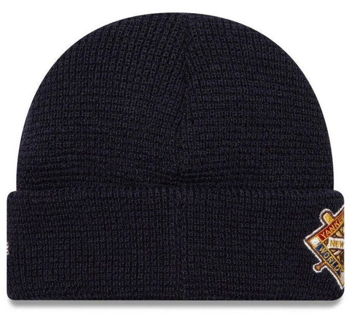 Шапка New Era SHORT BEANIE NYY Чорний One Size (7d60565437)