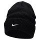 Чоловіча Шапка Nike U PEAK BEANIE TC SWSH L Чорний One size (7dFB6529-010 One size)