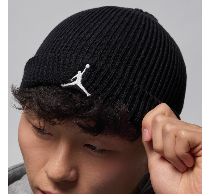 Шапка Jordan U J TERRA BEANIE ESS Чорний One Size (7dFZ2055-010)