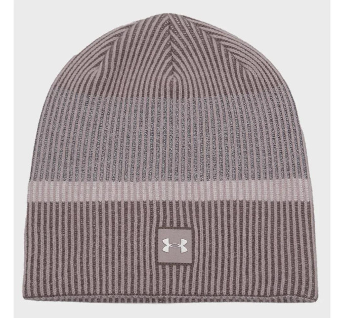 Шапка UA Launch Reflective Beanie коричневий Уні OSFM 1386648-015