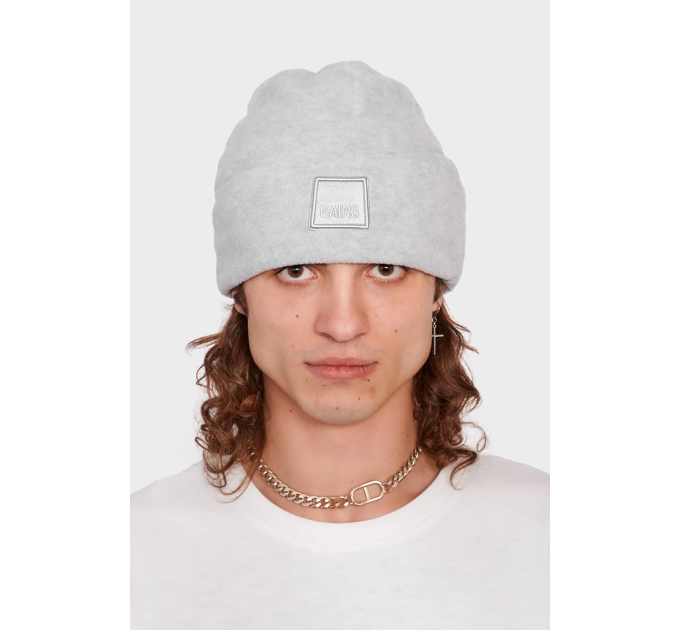 Шапка Rains Fleece Beanie T1 Сірий One Size (7d20160-07)