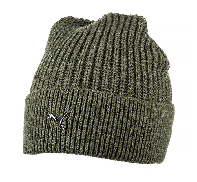 Шапка PUMA Metal Cat Beanie Хакі One size (7d2487403 One size)
