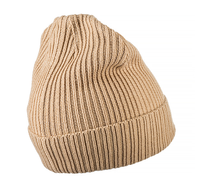 Шапка PUMA Ribbed Classic Cuff Beanie Бежевий One size (7d2403807 One size)