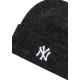 Шапка New Era WMNS WIDE BEANIE NYY Чорний One Size (7d60565262)