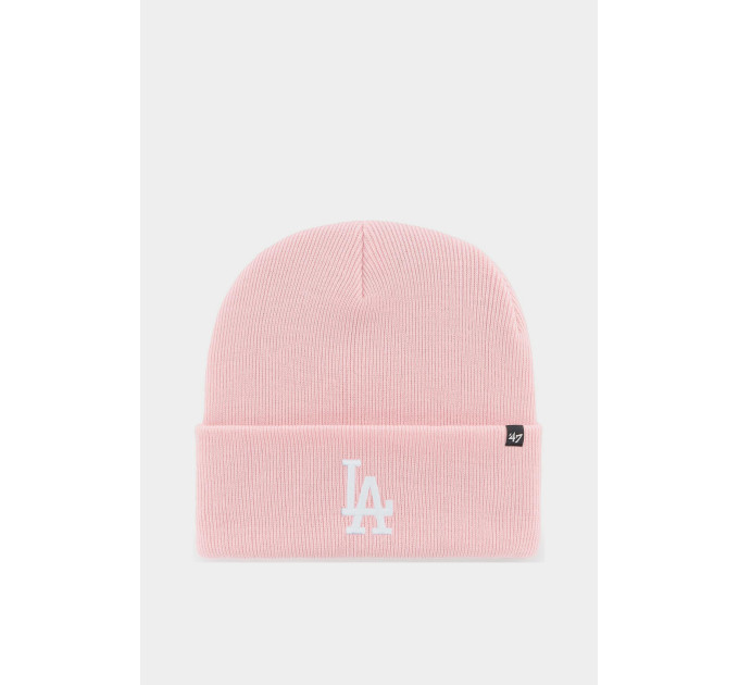 Шапка 47 Brand MLB LOS ANGELES DODGERS HAYMAK Рожевий One size (7dB-HYMKR12ACE-PK One size)