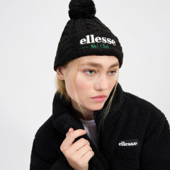 Жіноча Шапка Ellesse Sanga Pom Pom Beanie Чорний One size (7dSAXA3762-011 One size)