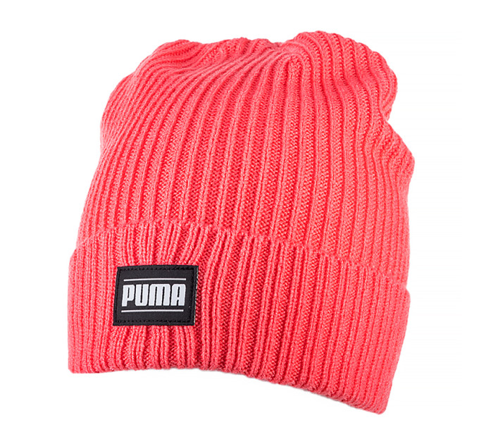 Шапка PUMA Ribbed Classic Cuff Beanie Кораловий One size (7d2403808 One size) Шапка PUMA Ribbed Classic Cuff Beanie Кораловий One size (7d2403808 One size)