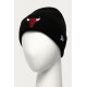 Шапка New Era ZIMOWA ESSENTIAL CUFF KNIT BULLS Чорний One Size (7d12156075)