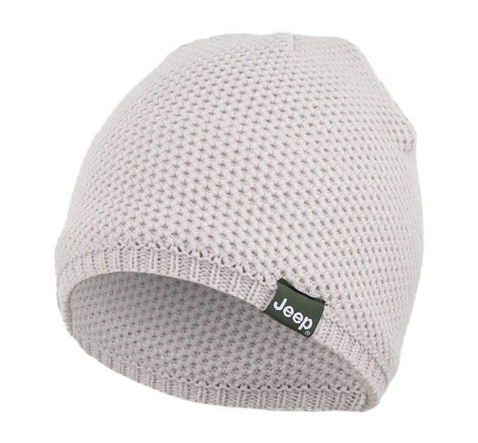 Чоловіча Шапка JEEP TRICOT HAT J22W Сірий One size (O102599-J863)