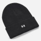 Шапка Under Armour UA Halftime Cuff чорний, білий Чол OSFM 1373155-001