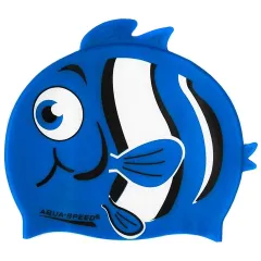 Шапка для плавання Aqua Speed ZOO NEMO 5757 Синя рибка (115-10-nemo) Шапка для плавання Aqua Speed ZOO NEMO 5757 Синя рибка (115-10-nemo)