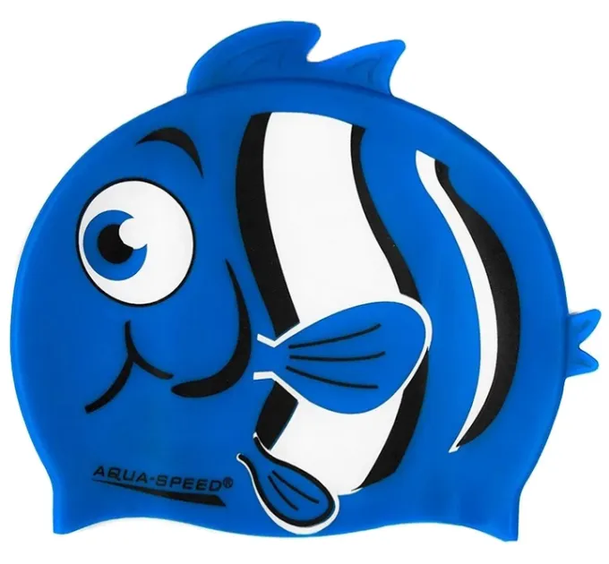 Шапка для плавання Aqua Speed ZOO NEMO 5757 Синя рибка (115-10-nemo) Шапка для плавання Aqua Speed ZOO NEMO 5757 Синя рибка (115-10-nemo)