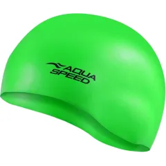 Шапка для плавання Aqua Speed MONO 6195 (111-11) салатовий Уні OSFM (5908217661951)