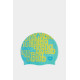 Шапочка для плавання Arena PRINT JR блакитний, жовтий Діт OFSM 94171-242