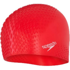 Шапка для плавання Speedo BUBBLE ACTIVE + CAP AU червоний Уні OSFM 8-139546446