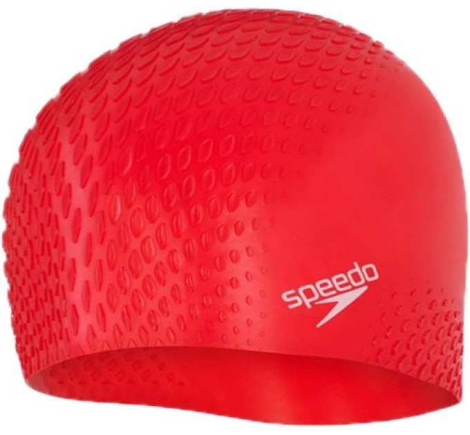 Шапка для плавання Speedo BUBBLE ACTIVE + CAP AU червоний Уні OSFM 8-139546446 Шапка для плавання Speedo BUBBLE ACTIVE + CAP AU червоний Уні OSFM 8-139546446