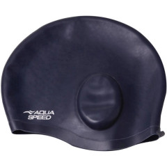 Шапочка для плавання Aqua Speed EAR CAP Comfort 9895 темно-синій OSFM 289-22